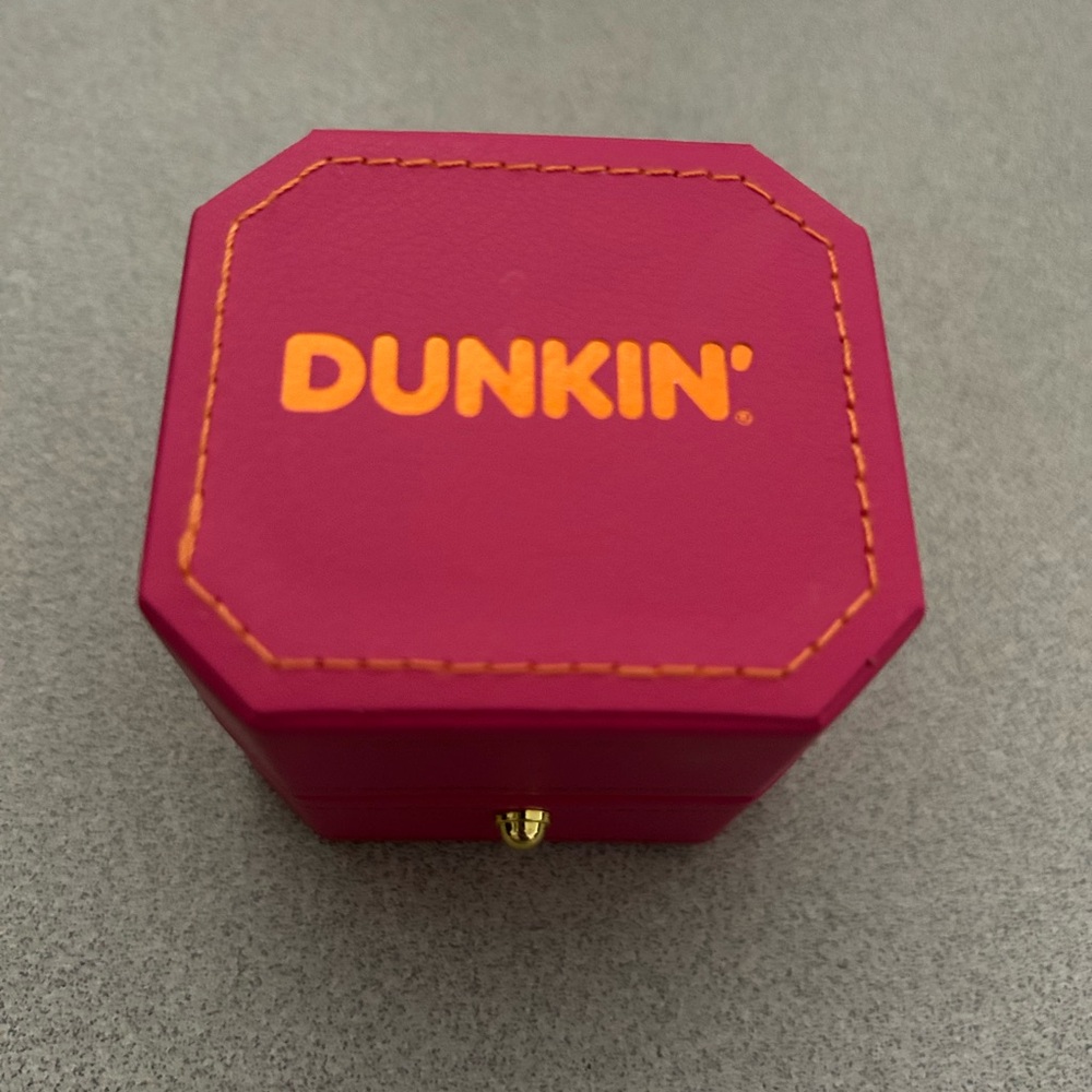 Dunkin' Pink Jewelry Box